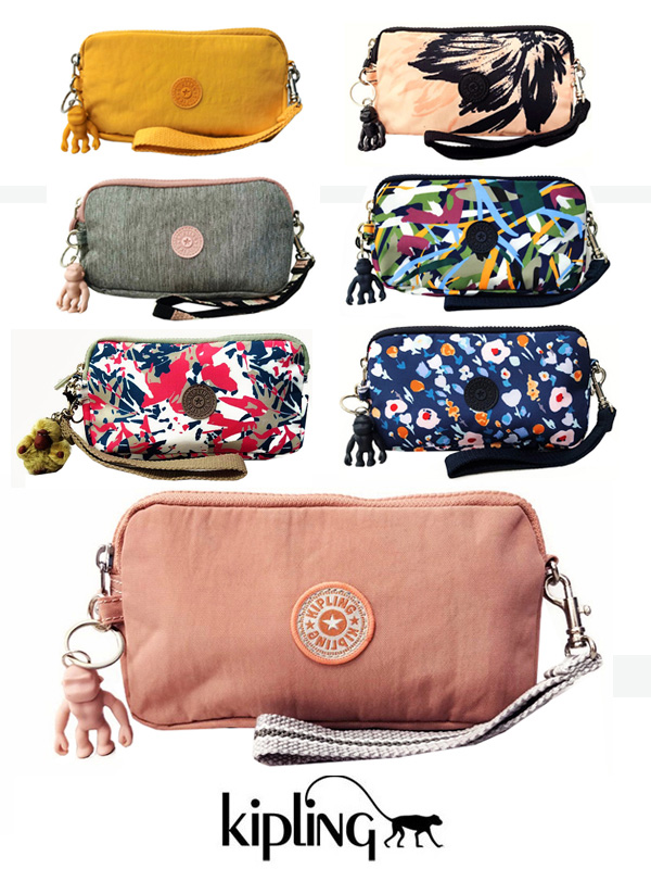 KP058*ORIGINAL KIPLING LOWIE POUCH WRISTLET KP058*ORIGINAL KIPLING LOWIE POUCH WRISTLET